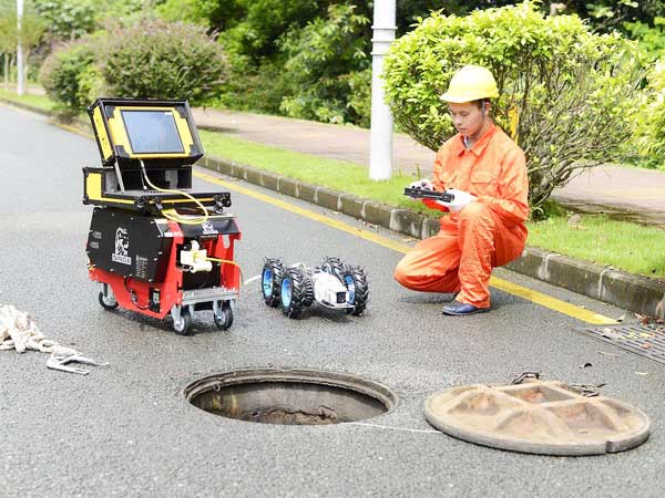 泸水管道机器人检测